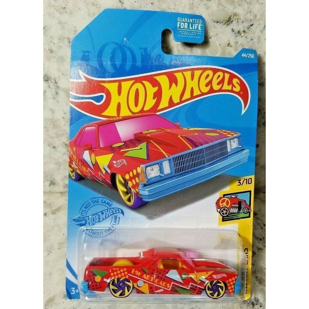 Hot Wheels  “1980 EL CAMINO” - #44/250 ‎ Case B - HW Art Cars #3/10 2007